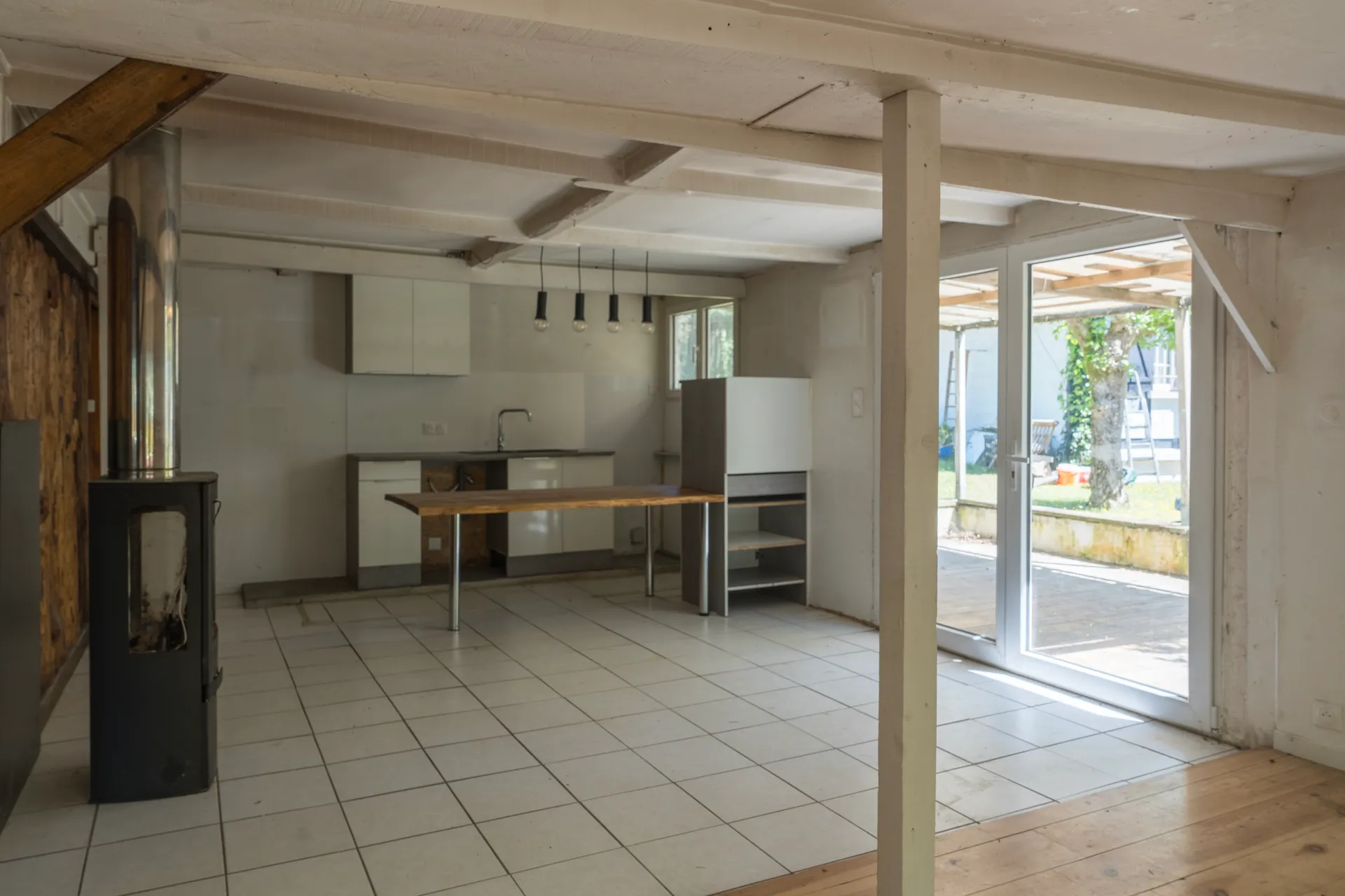 Avant/après rénovation béton ciré 6