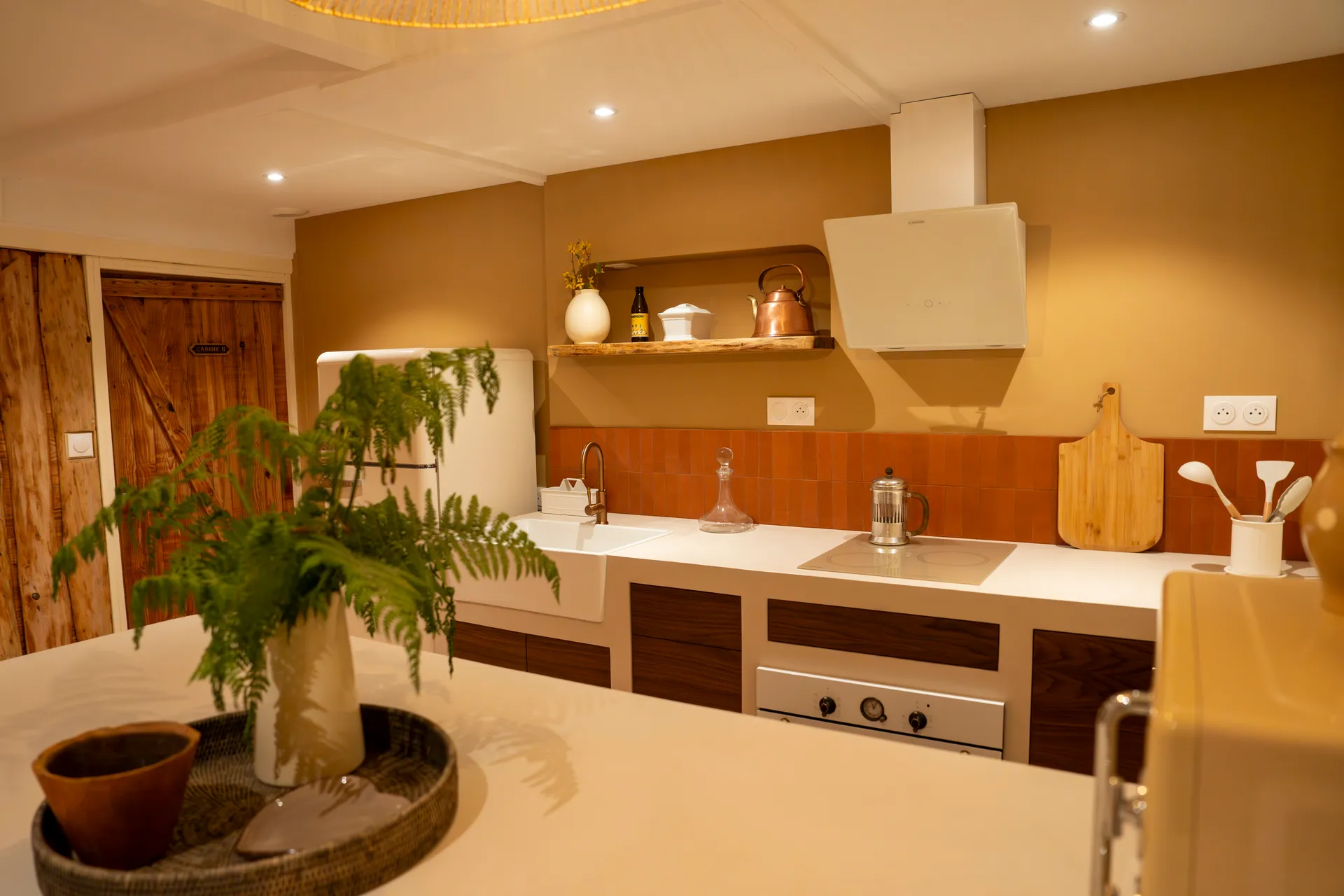 Cuisine en béton ciré — réalisation 9