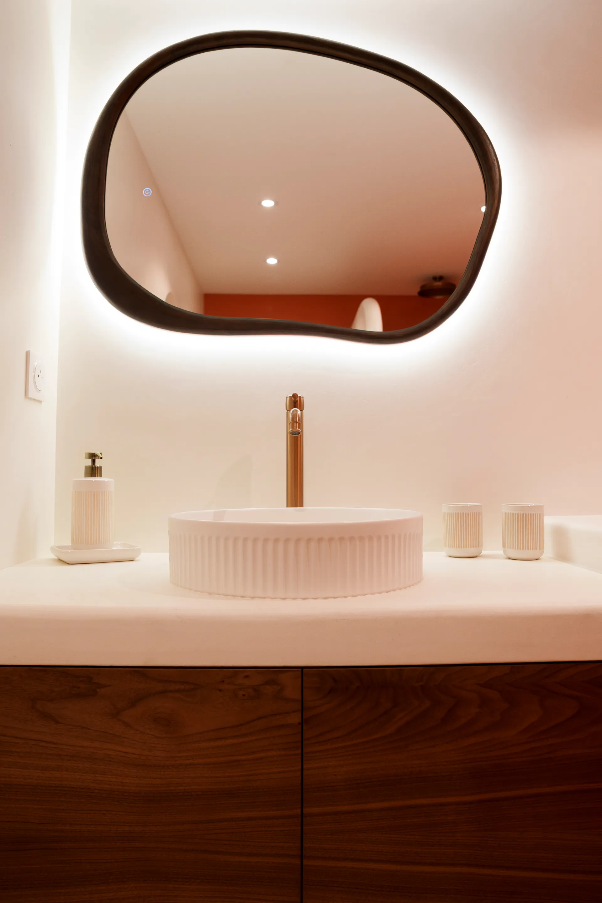 Salle de bain en béton ciré — réalisation 10