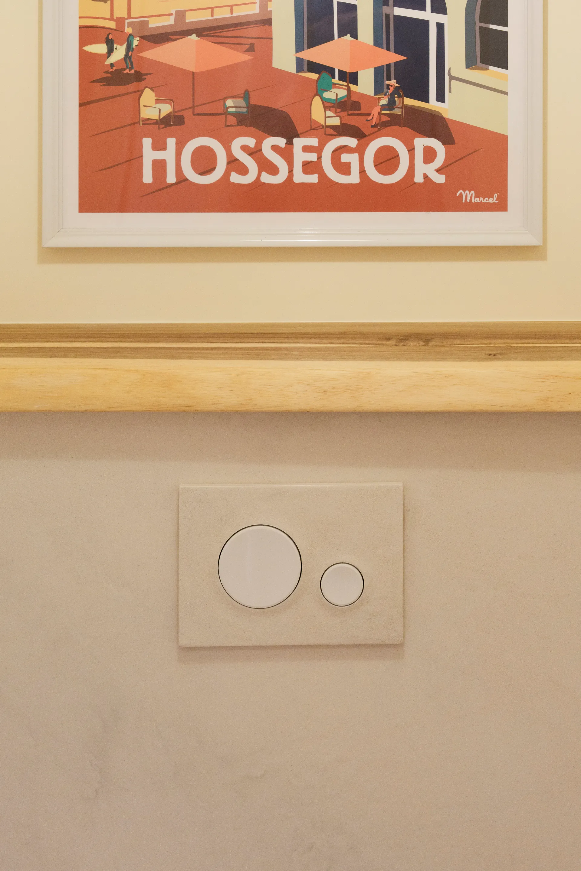 WC en béton ciré — réalisation 1