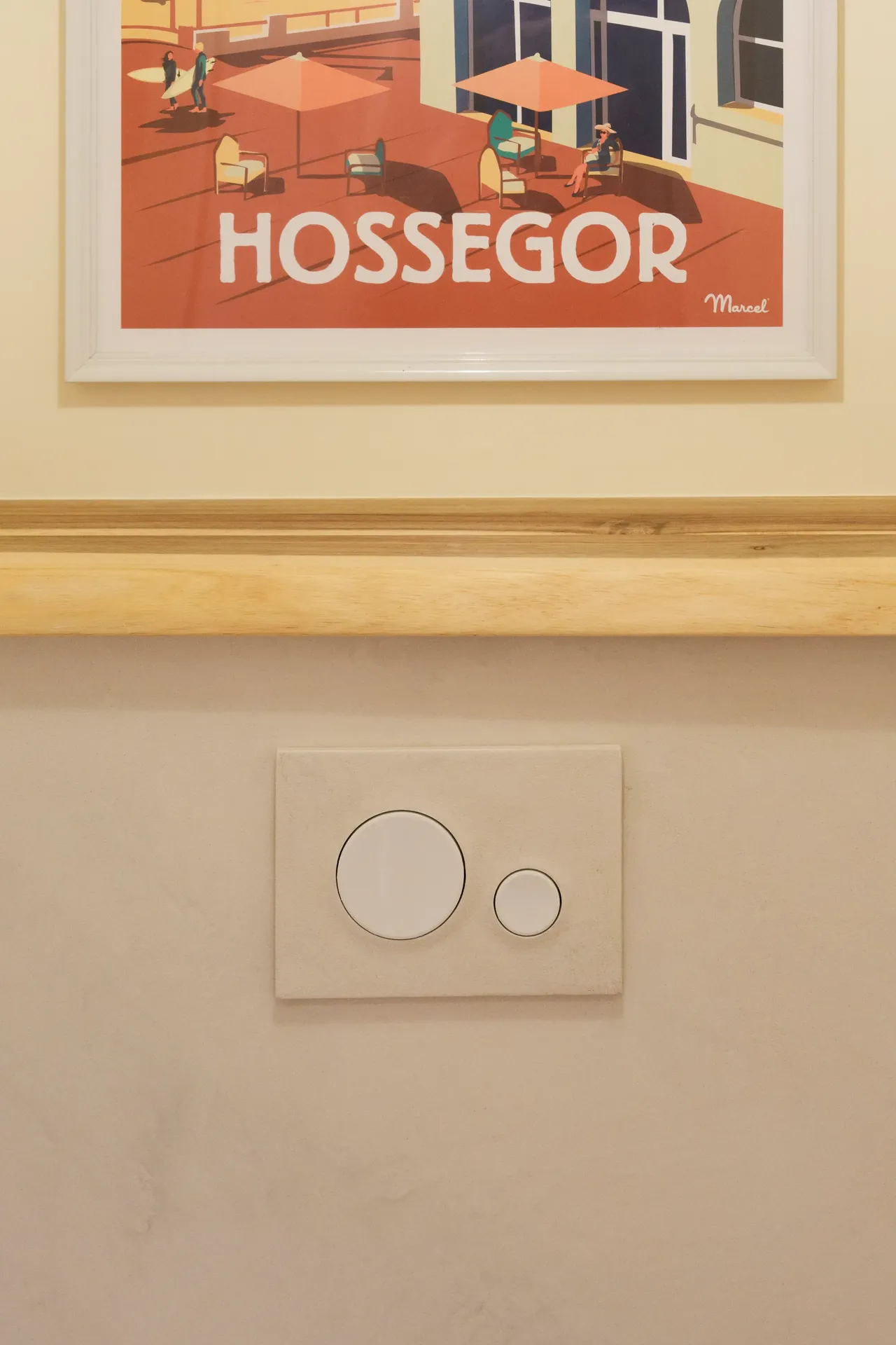 WC en béton ciré — réalisation 1